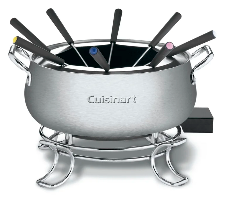 Cuisinart 3 qt. Stainless Steel Electric Fondue Set Cuisinart 3 qt. Stainless Steel Electric Fondue Set