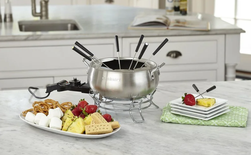 Cuisinart 3 qt. Stainless Steel Electric Fondue Set6