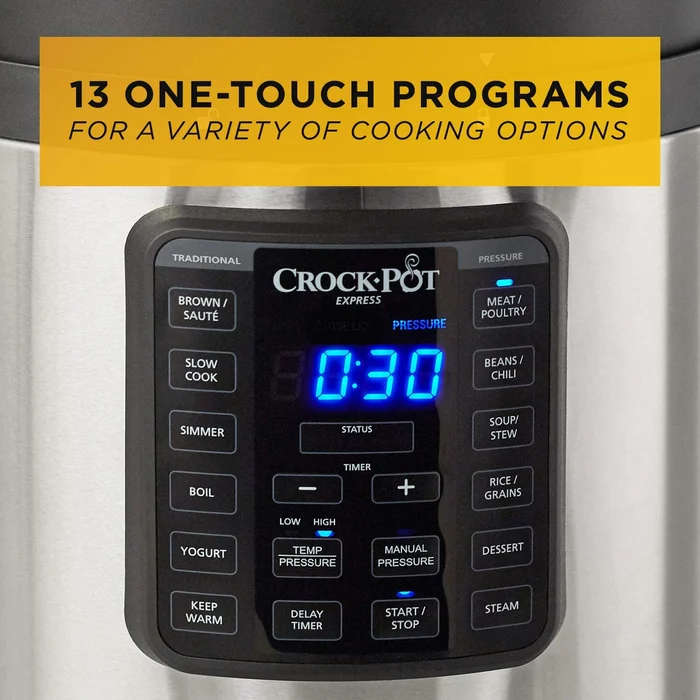 Crockpot+Express+Easy+Release+_+6+Quart+Slow,+Pressure,+Multi+Cooker,+6QT,+Stainless+Steel (1)