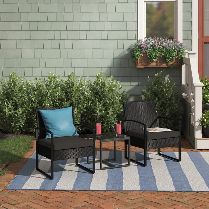 Eisenbarth+Wicker_Rattan+2+-+Person+Seating+Group+with+Cushions