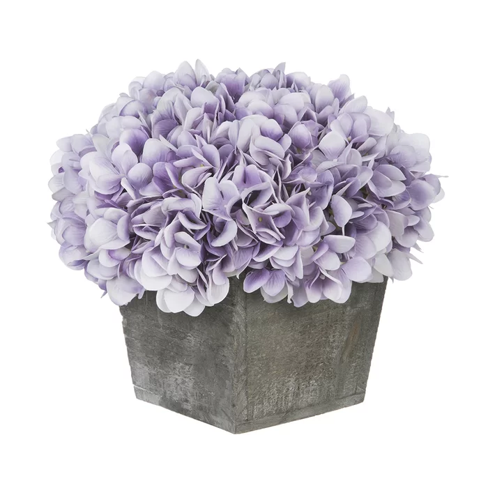 Hydrangea+Floral+Arrangement+in+Planter (1)