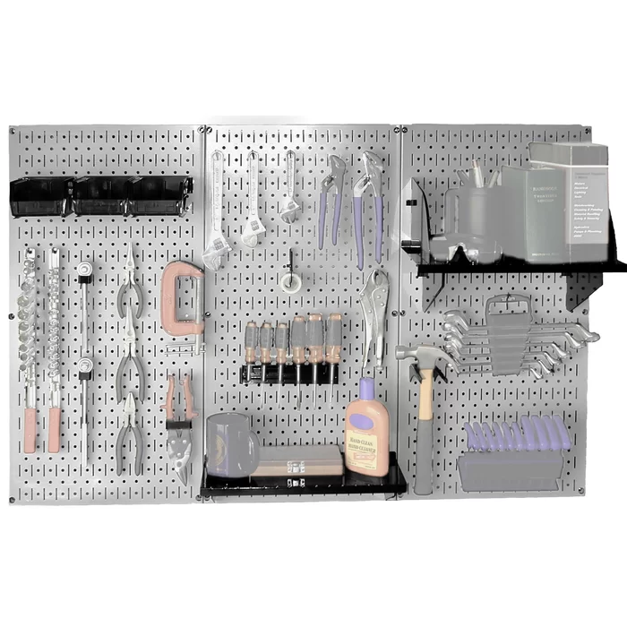 Pegboard+Standard+Tool+Storage+32_+H+x+48_+W+Kit